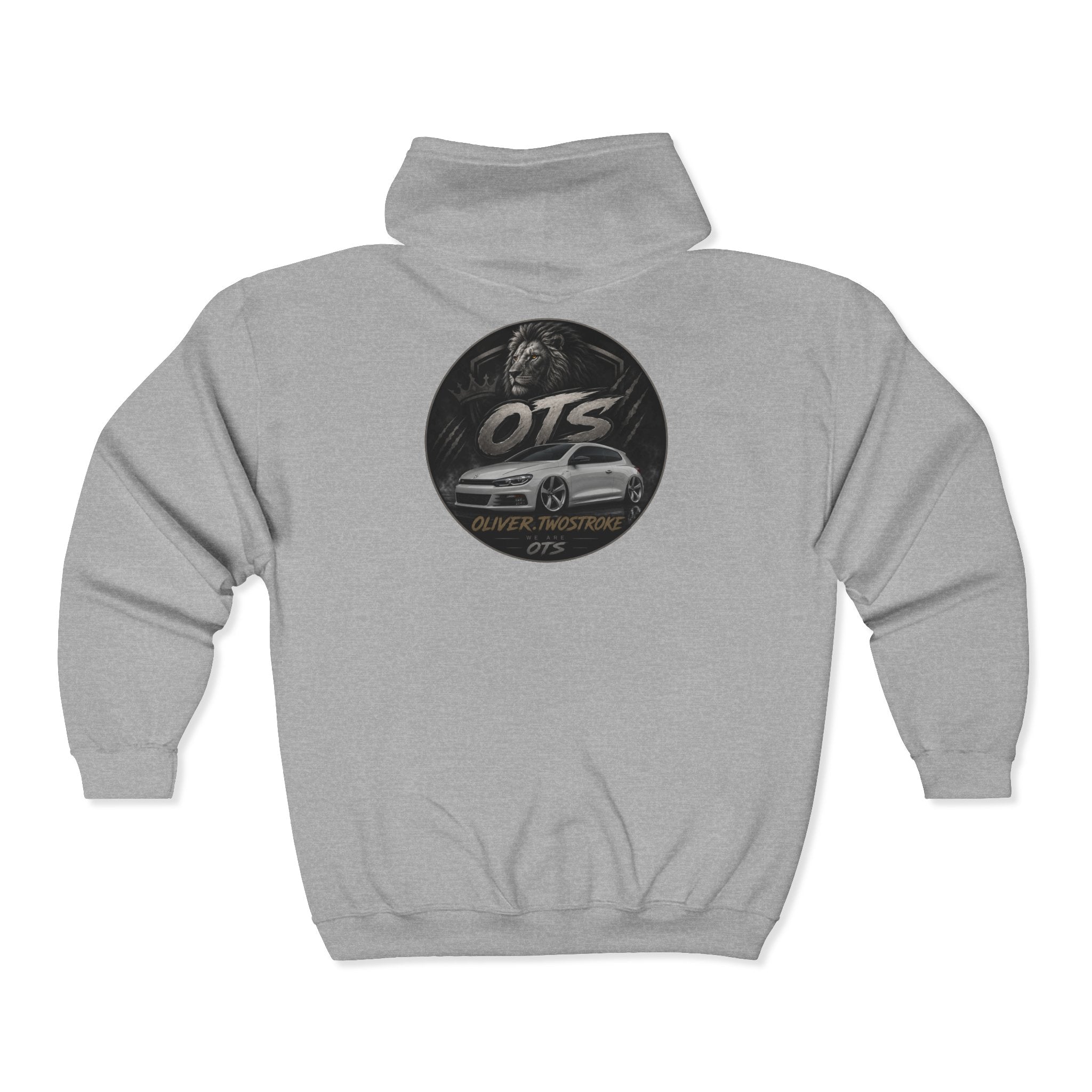 OTS Off-Road Hoodie – Adventure Truck Zip-Up Sweatshirt