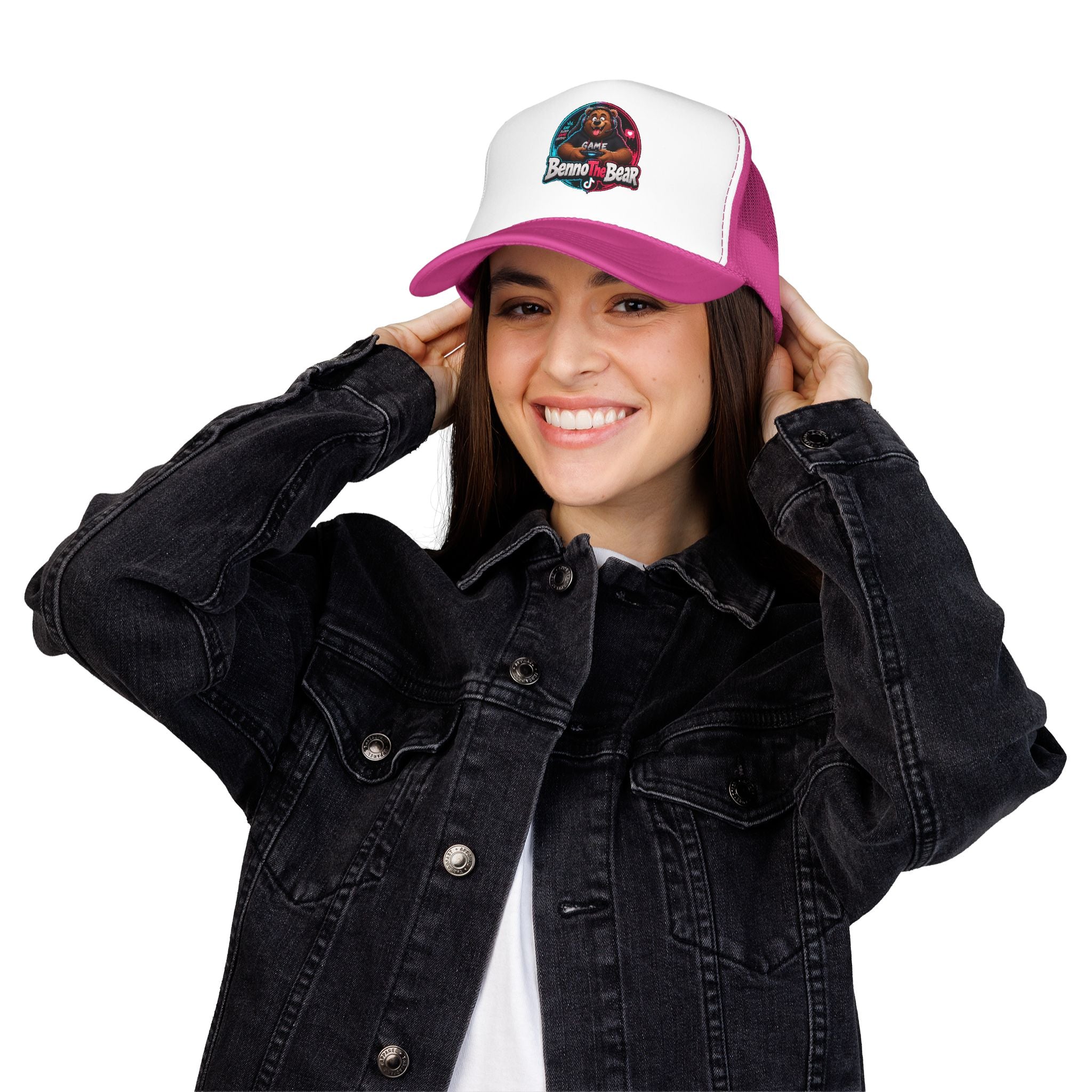 Trucker Hat — 'Benno the Bear' Gaming Logo Foam Cap