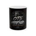 OTS Lion Car Ceramic Mug — Oliver TwoStroke 11oz/15oz Coffee Cup