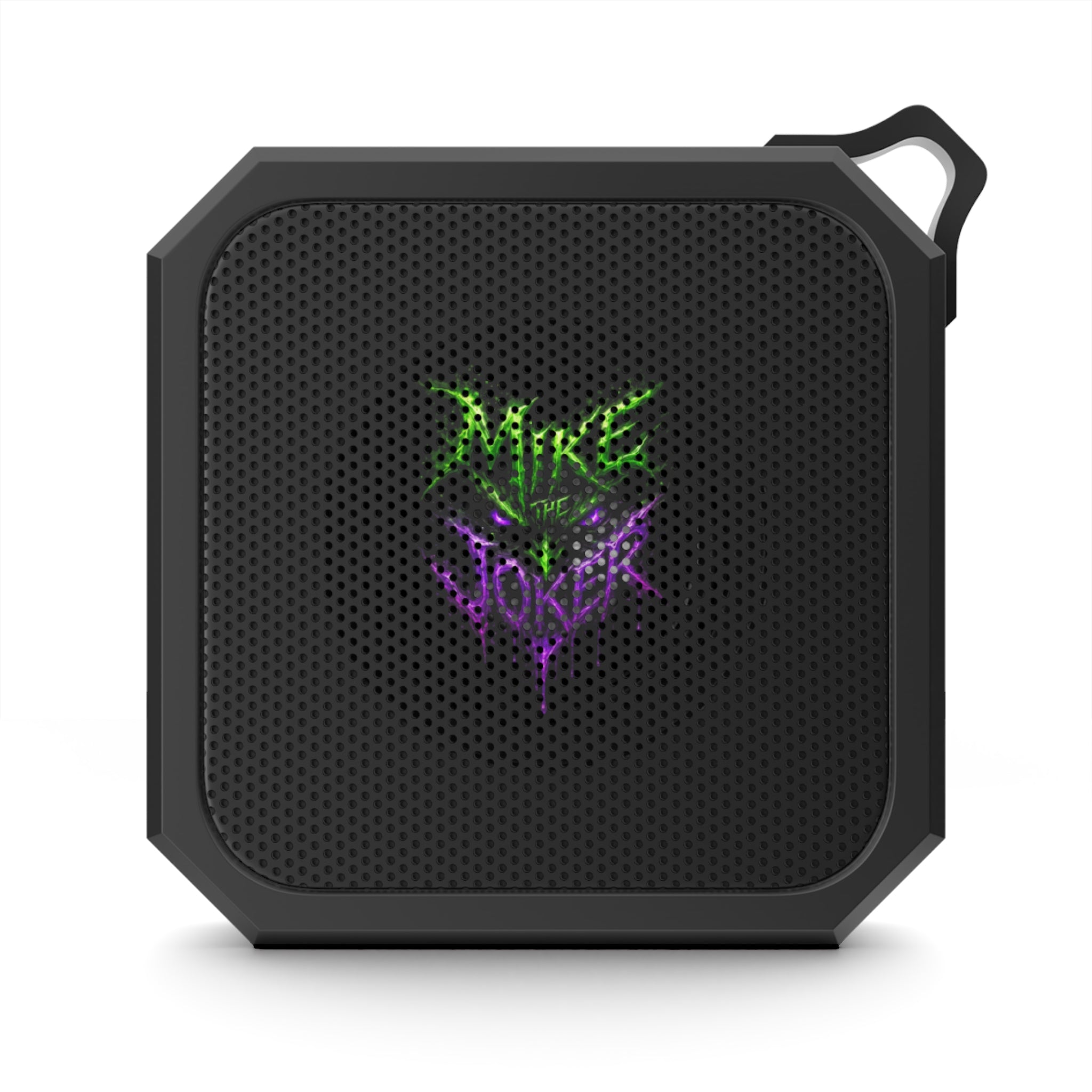 Portable Outdoor Bluetooth Speaker — 'Make the Waker' Neon Logo