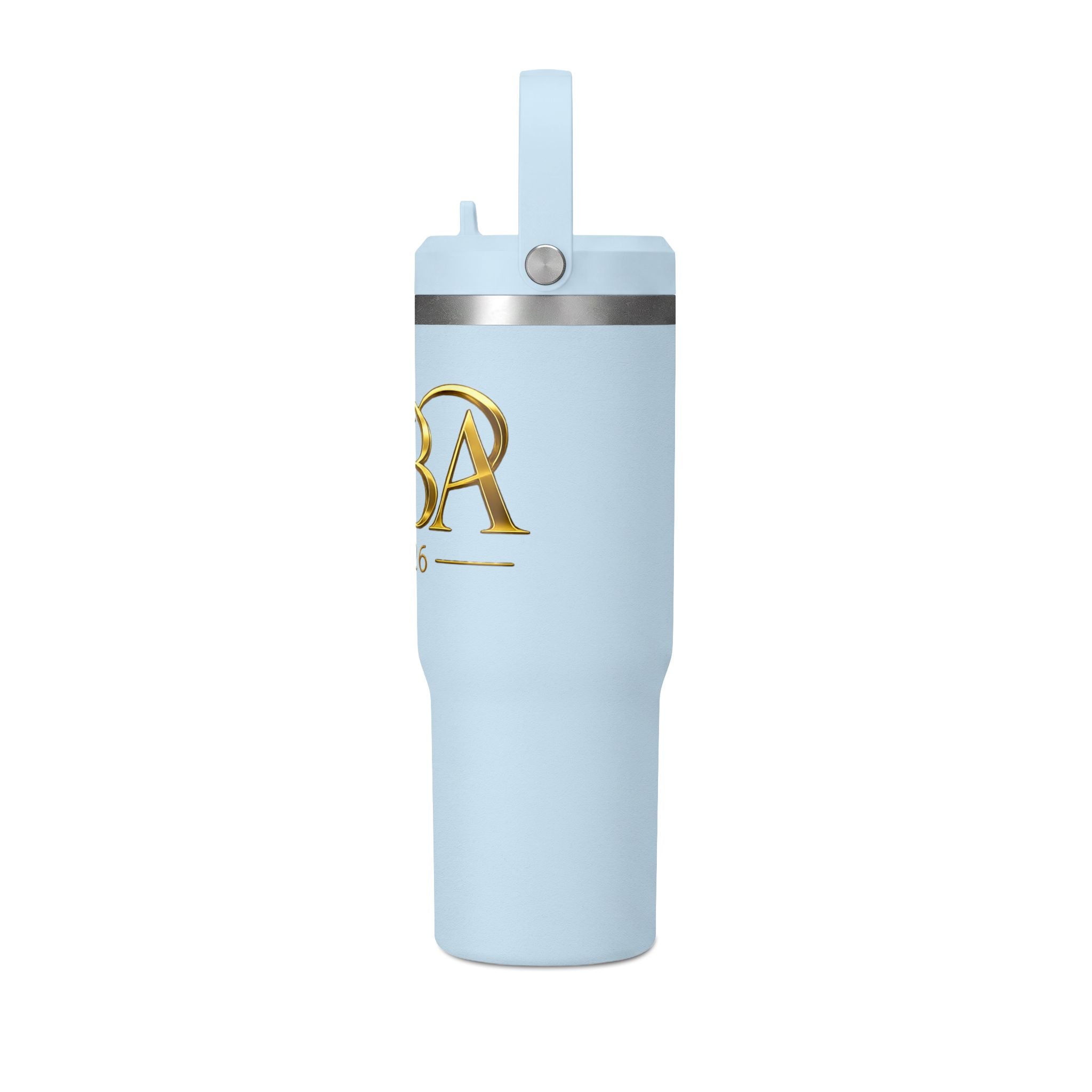 MBA 2026 Gold Logo 32oz Travel Tumbler