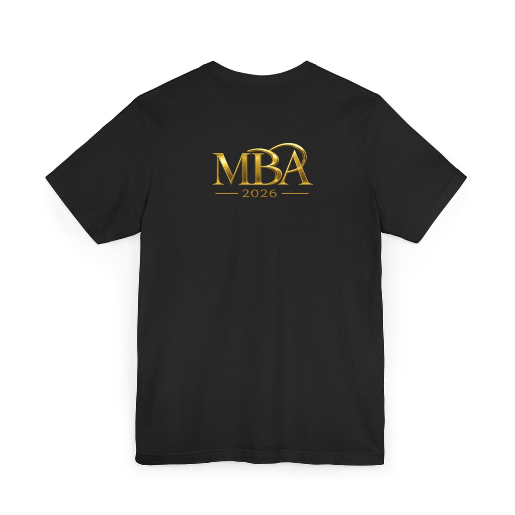 MBA 2026 Gold Logo T-Shirt