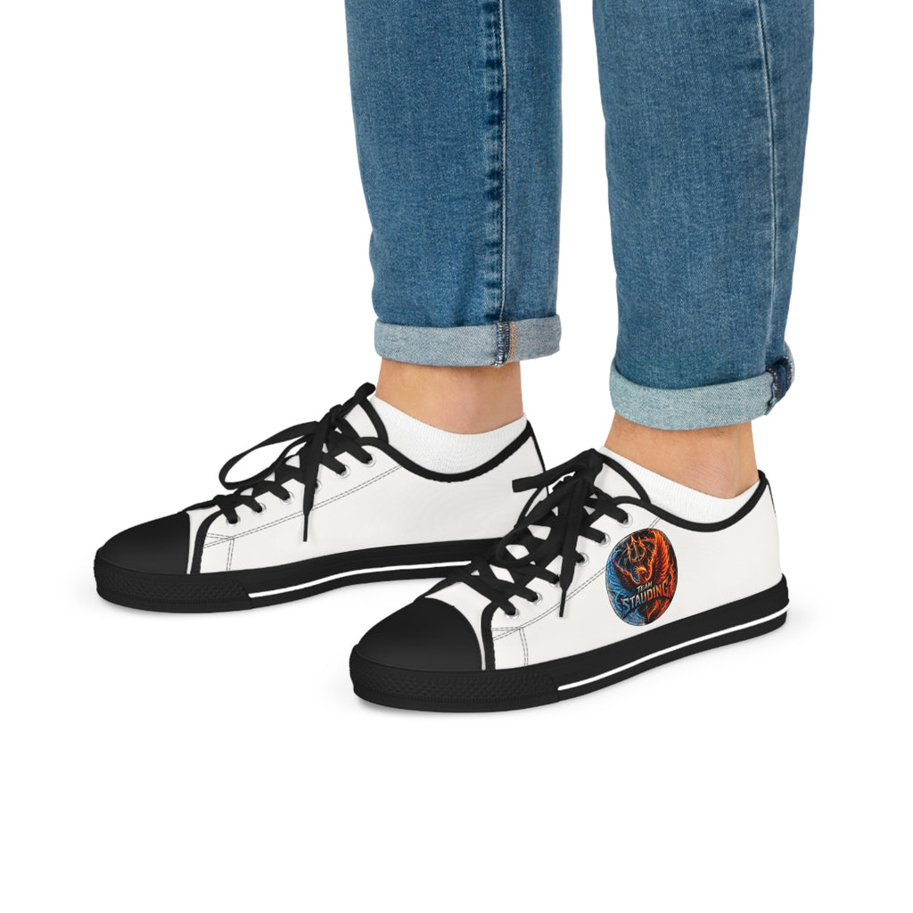 Staudings Low Top Sneakers — Double Planet Graphic Casual Canvas Shoes