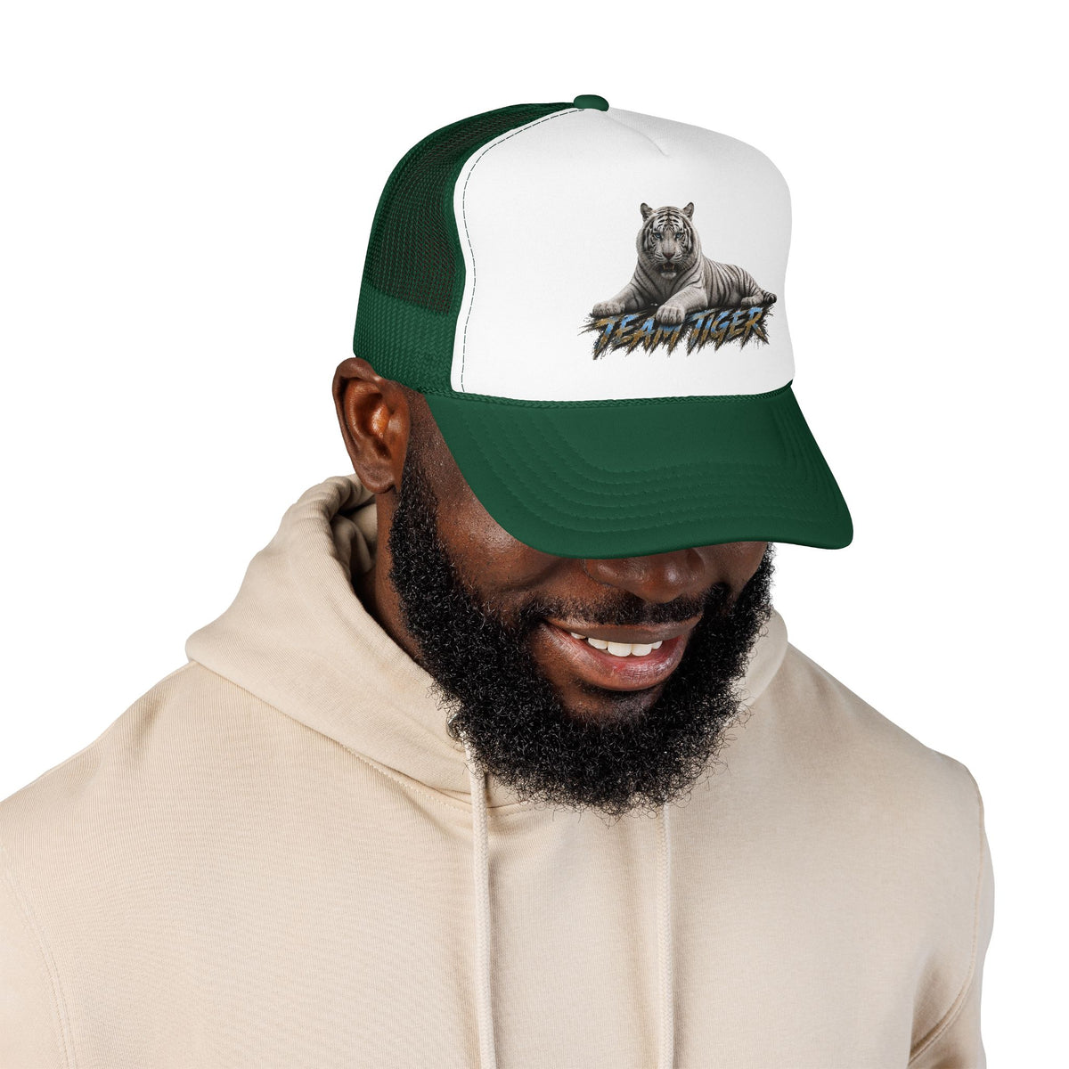 Trucker Hat — Team Tiger Graphic Foam Trucker Hat