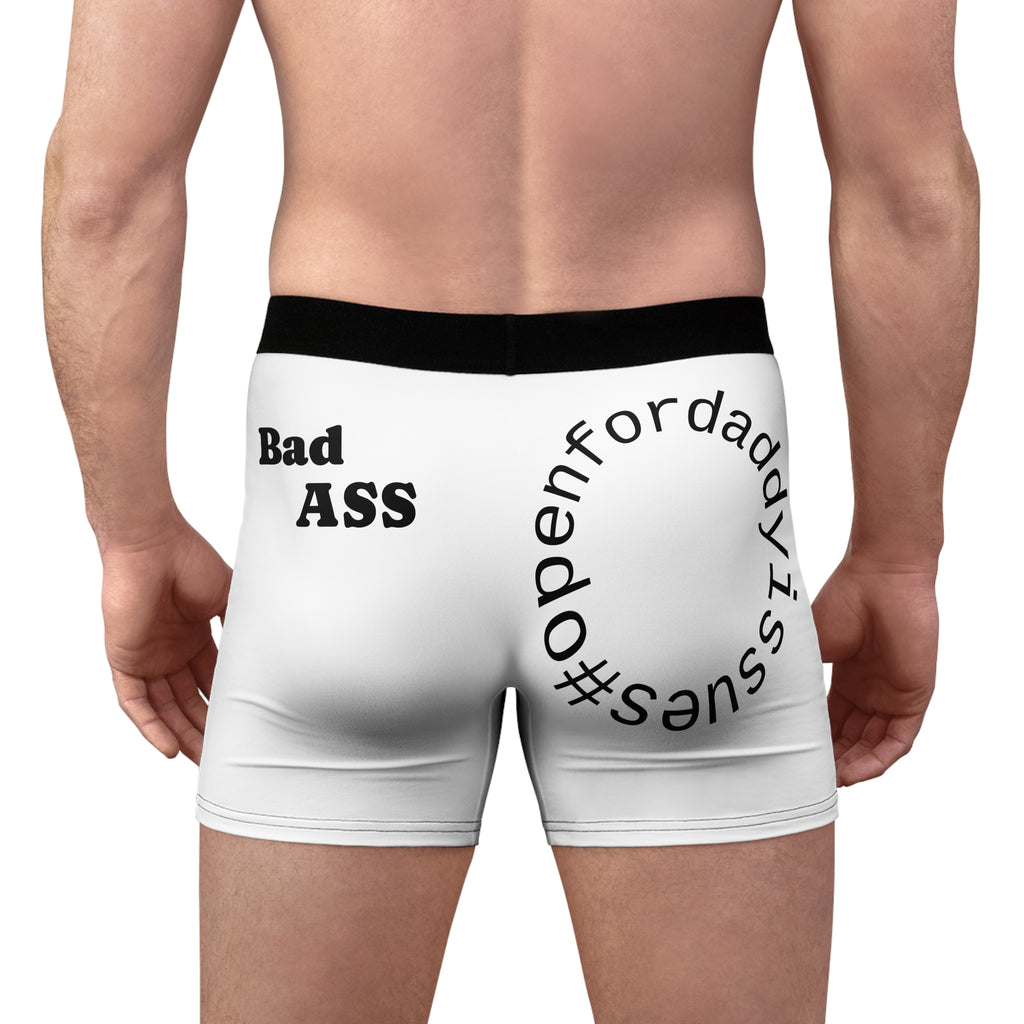 Bad Ass Boxer Briefs — Crew Skum Mascot & #openfordaddy’s Susses Graphic