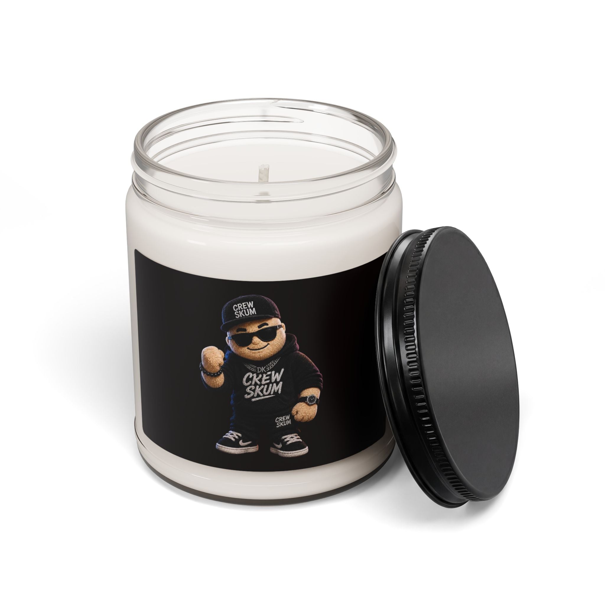 9oz Soy Candle — Crew Skum Character Scented Jar (Novelty Graphic)