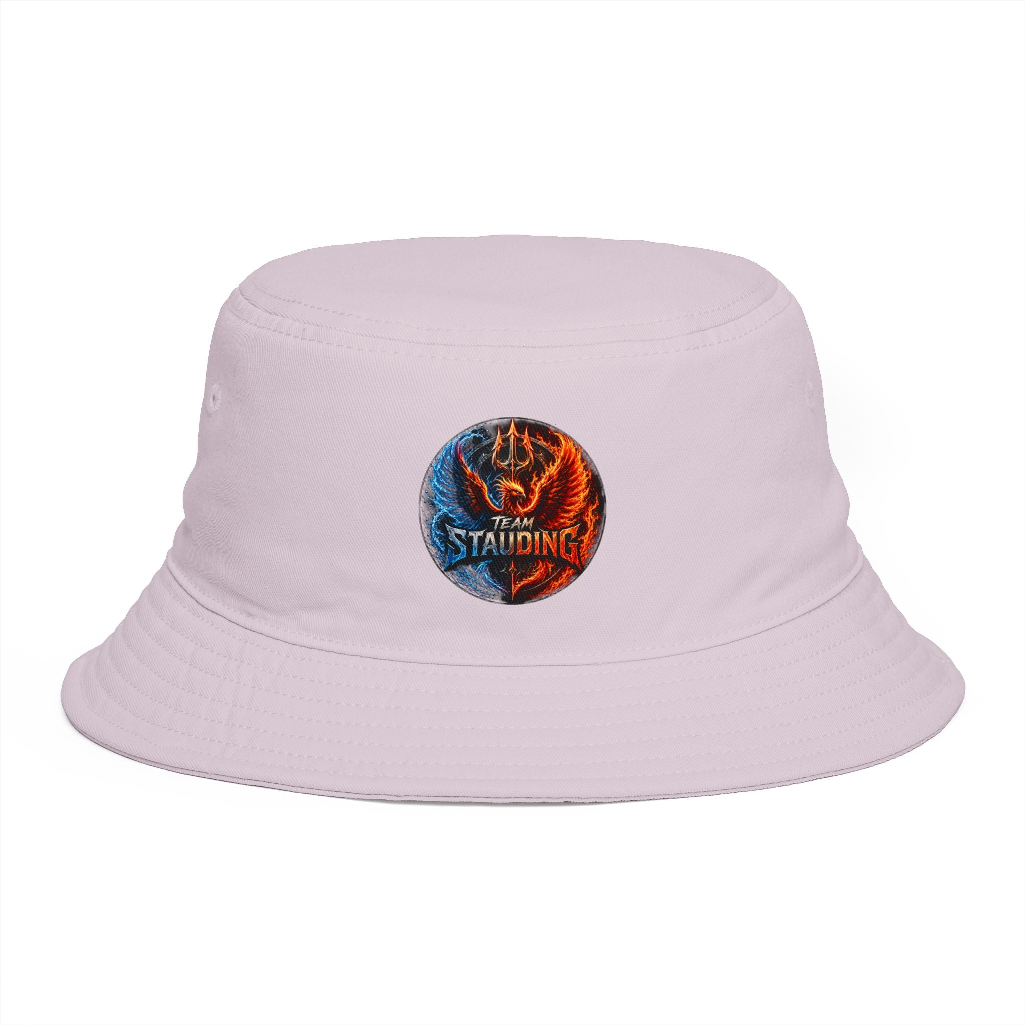 Next Level Creation Agency Brown Bucket Hat — Logo Embroidered Streetwear