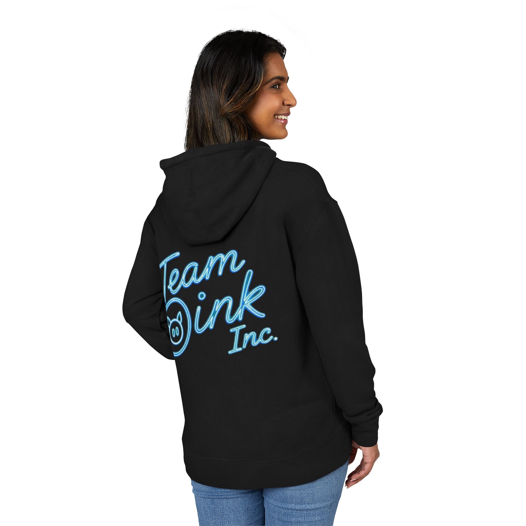 Team Oink Inc. Hoodie — Retro Logo Pullover