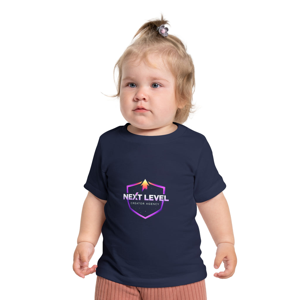 Baby T-Shirt — Pastel Purple Shield Logo "Next Level" Infant Tee