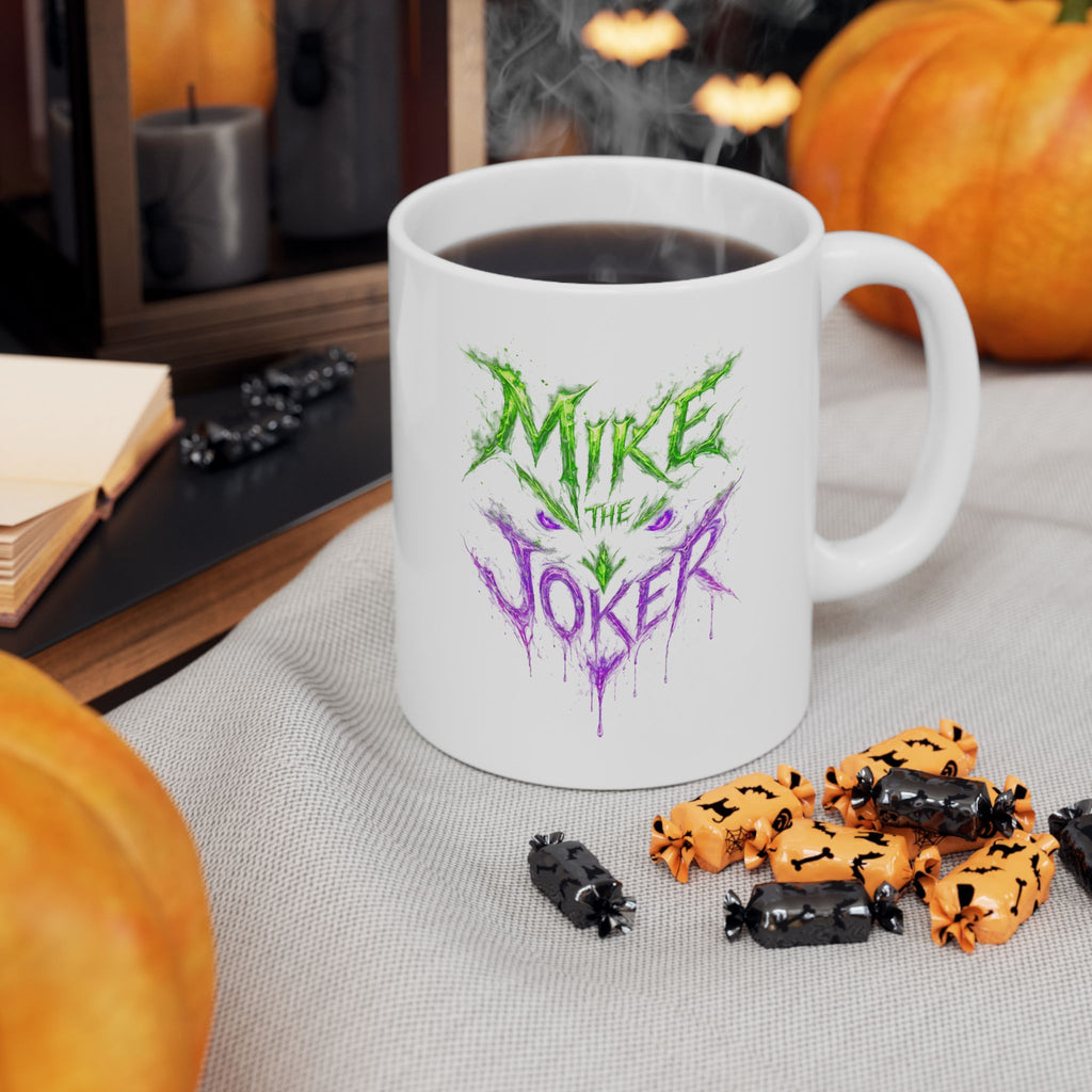 Abstract Colorful Lizard Mug — Artistic Reptile Ceramic Coffee Cup (11oz, 15oz)