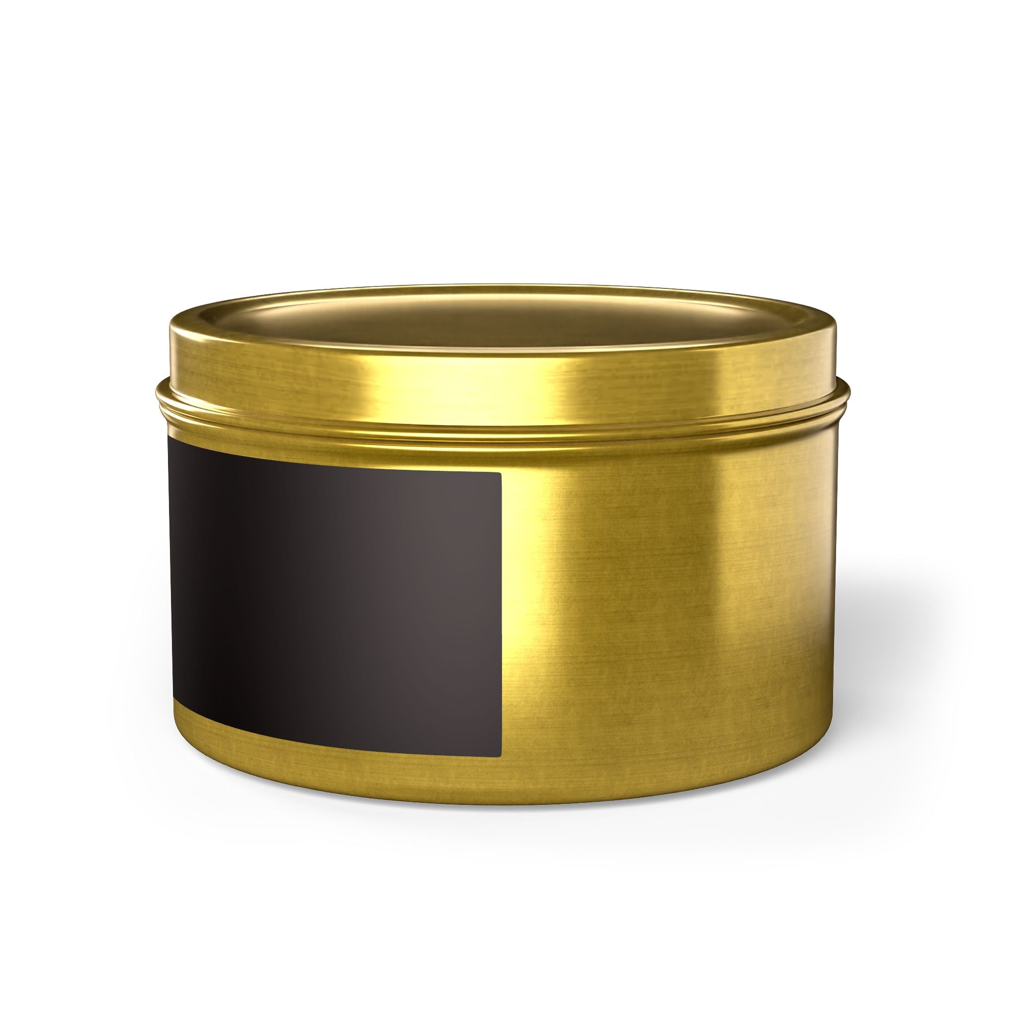 Black Tin Candle — Tonemo’s Romantic Rose Scented Travel Candle