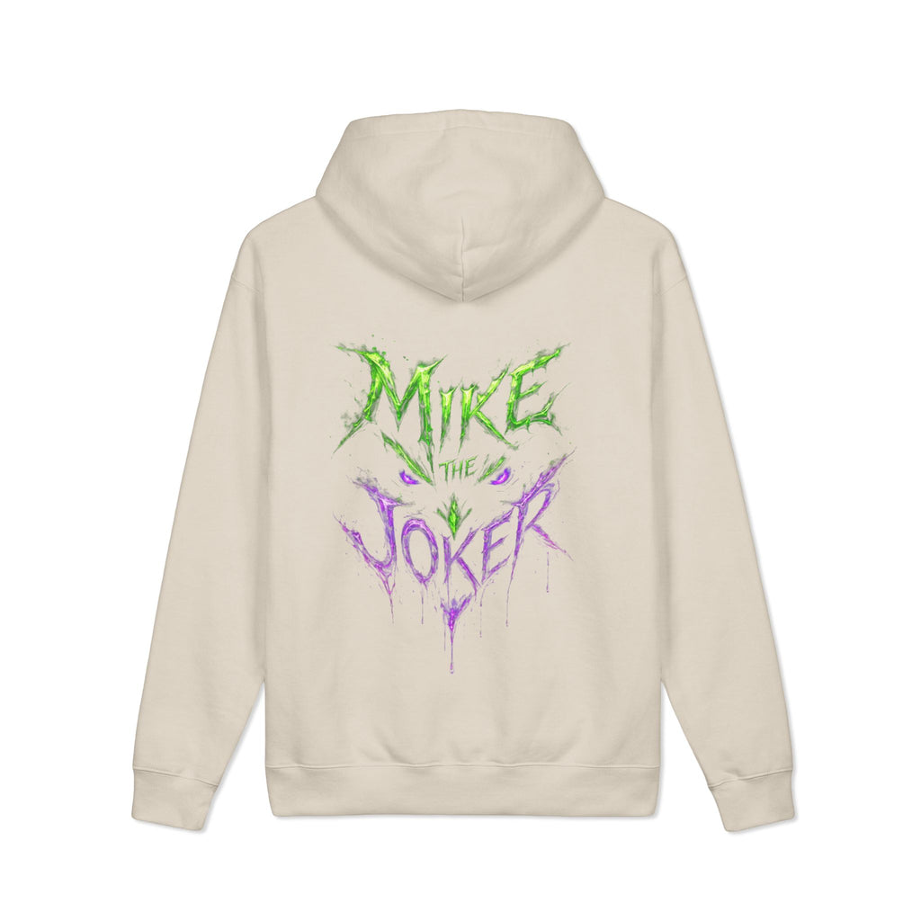 Mike the Joker Hoodie — Grunge Neon Graphic Pullover