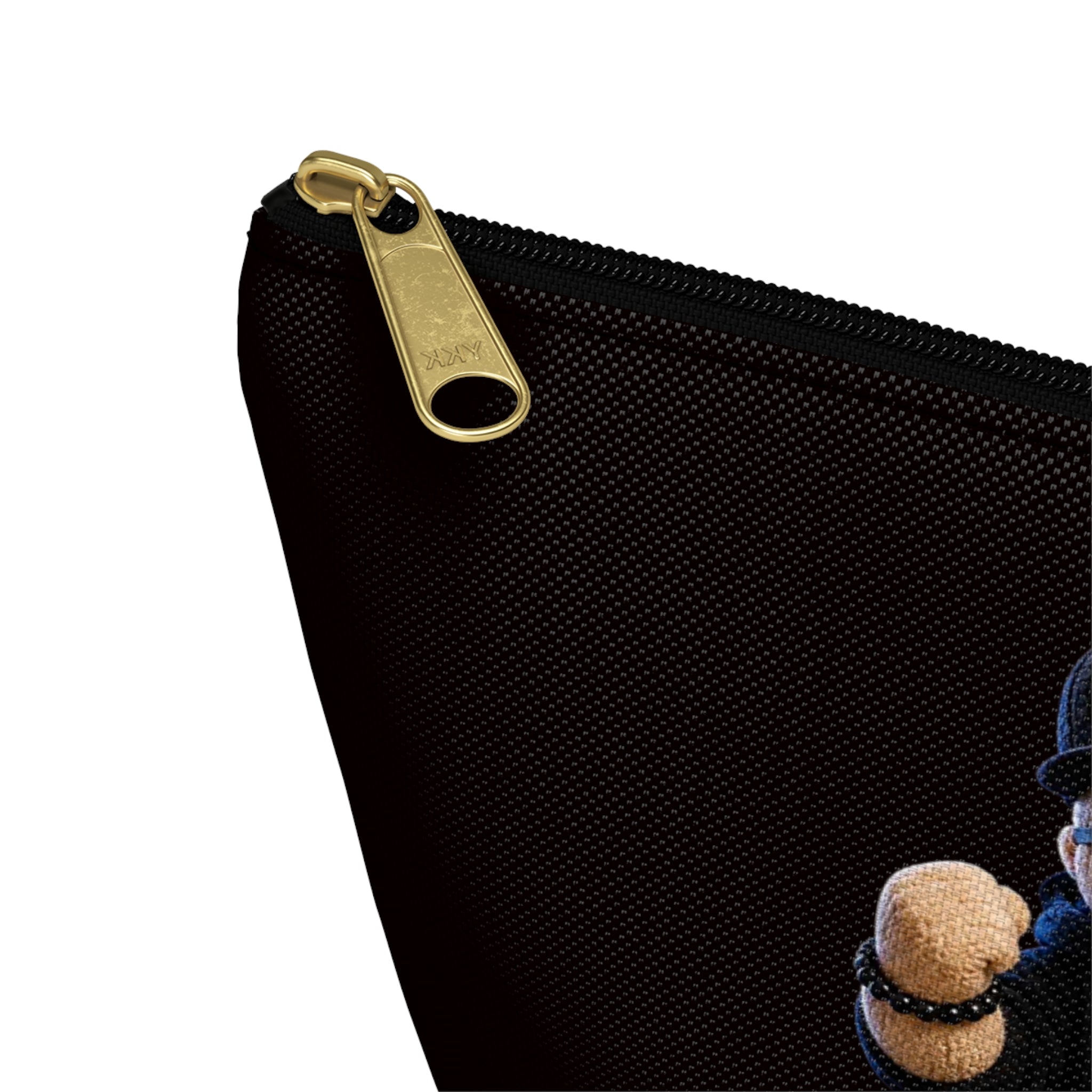 Crew Skum Cartoon Character Accessory Pouch — T‑Bottom Cosmetic Bag