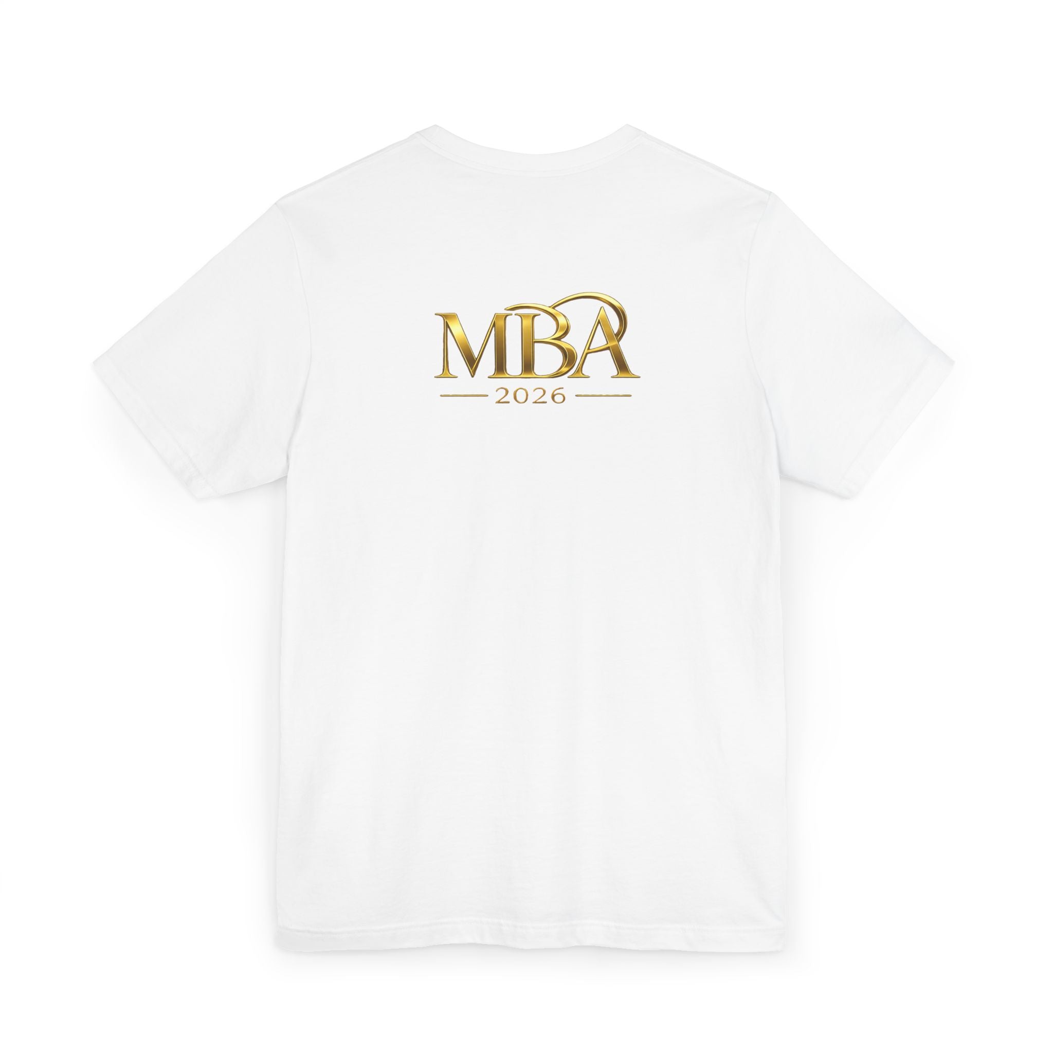 MBA 2026 Gold Logo T-Shirt