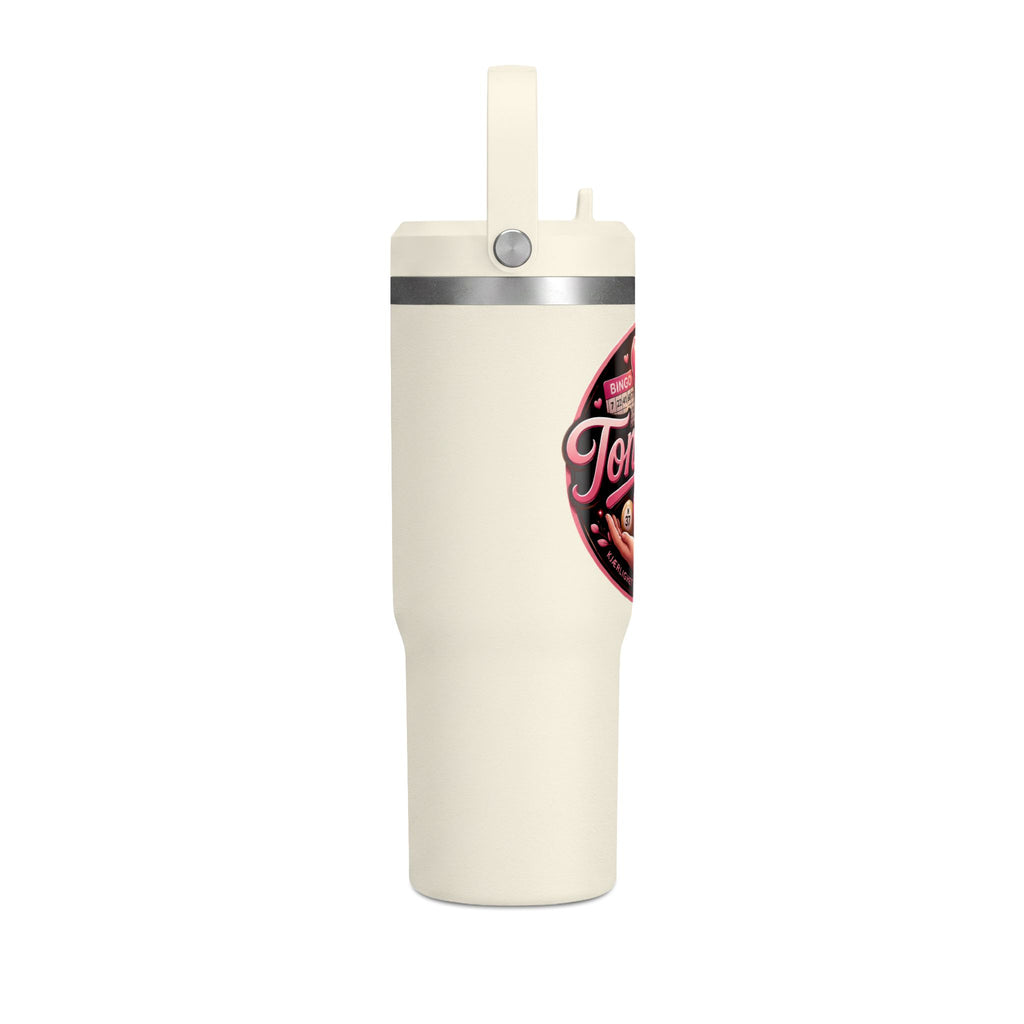 Nomad 32oz Tumbler — Pink Retro Tonemor Heart Logo Travel Mug
