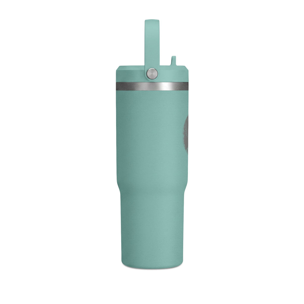 32oz Nomad Moon Tumbler — Matte Black Insulated Travel Cup
