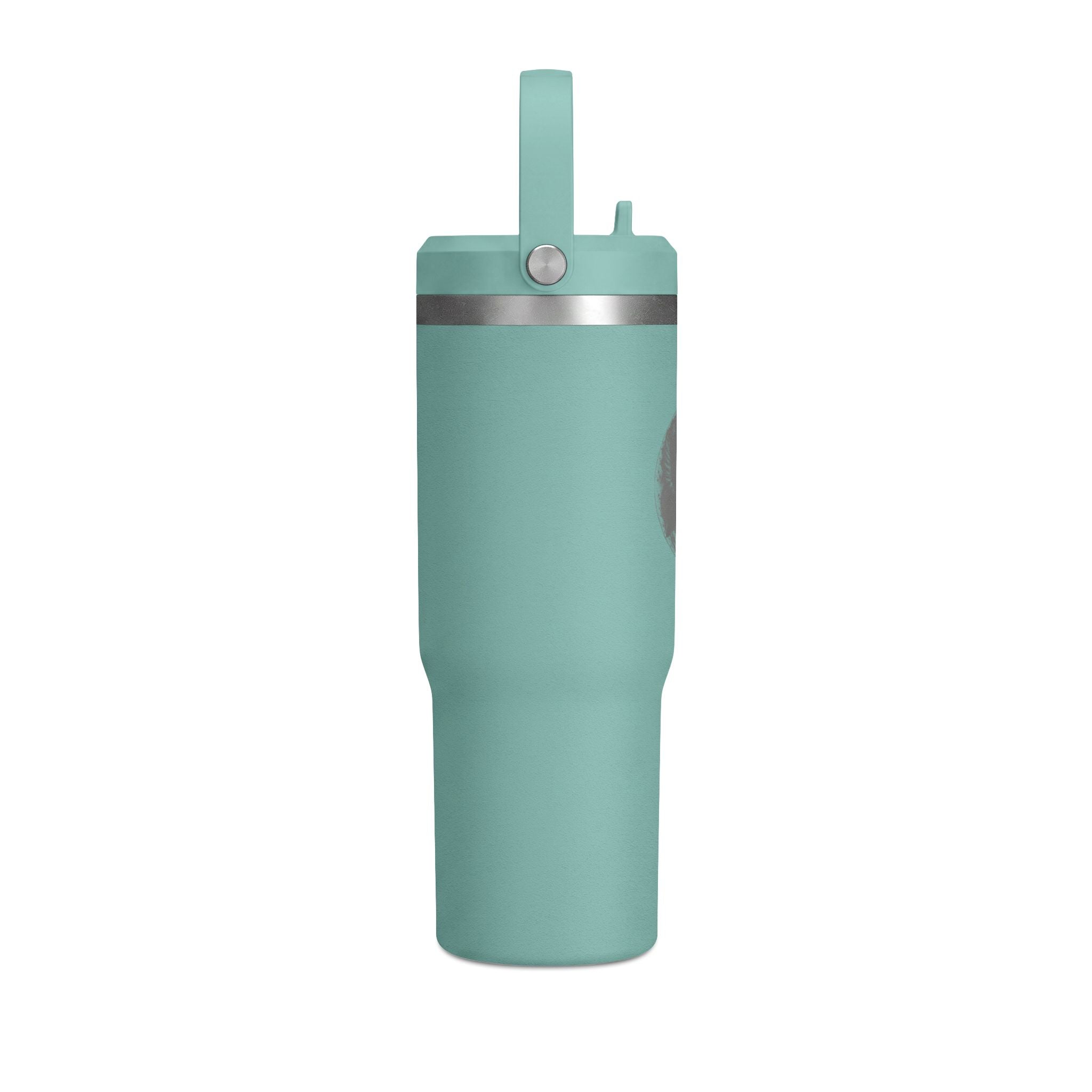 32oz Nomad Moon Tumbler — Matte Black Insulated Travel Cup
