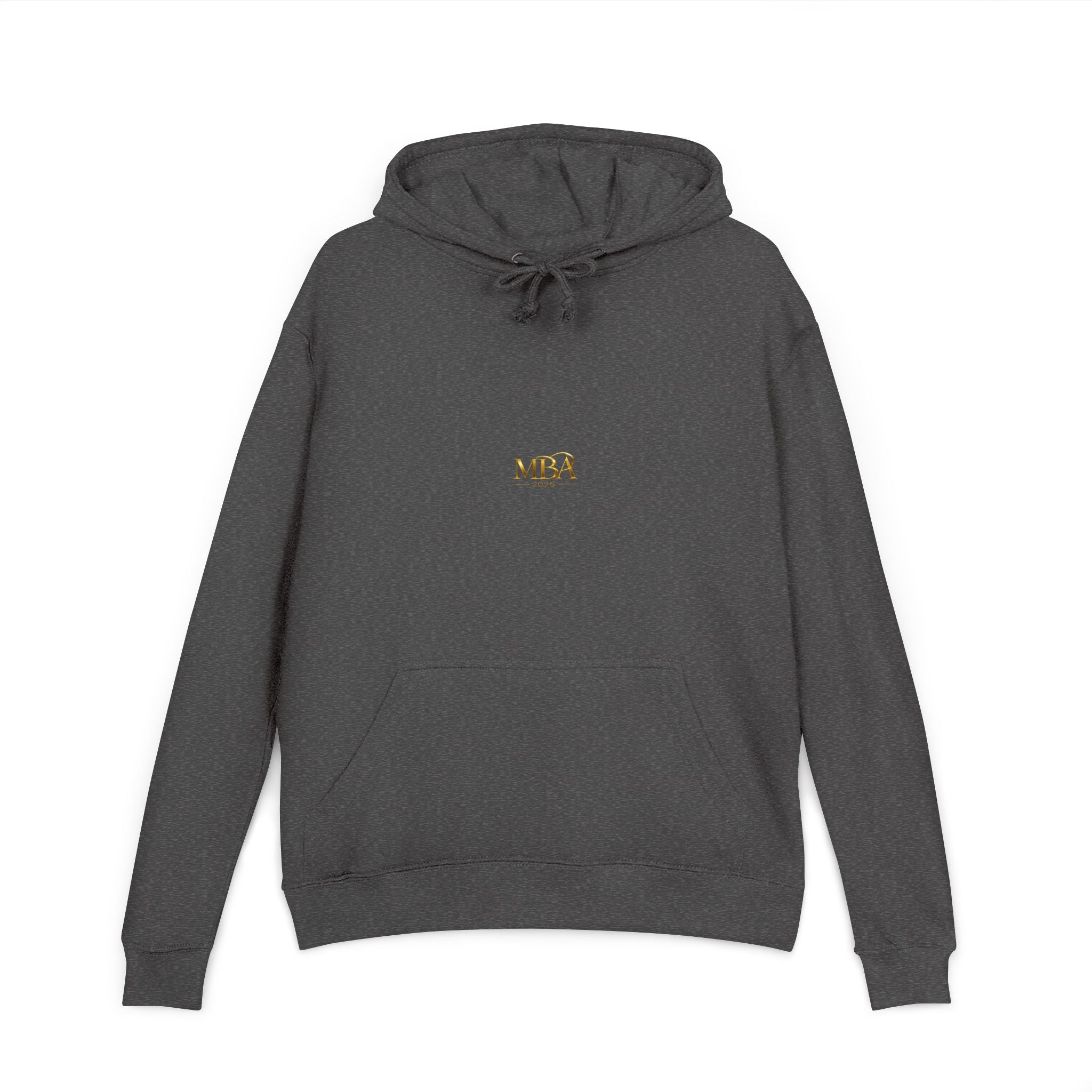 MBA 2026 Hoodie — Gold Crest Graduation Pullover