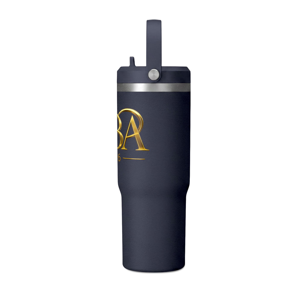 MBA 2026 Gold Logo 32oz Travel Tumbler