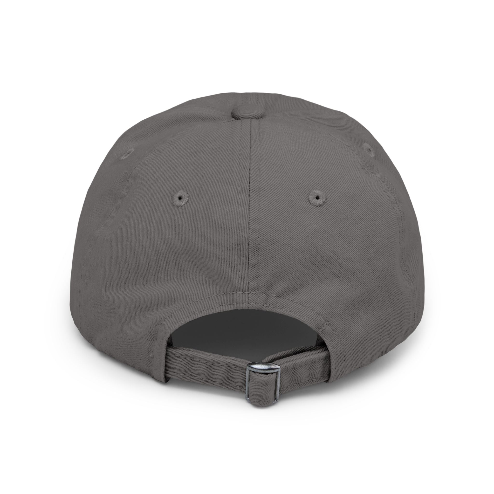 Distressed Black Cap — Miss V Crown & Card Emblem