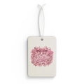 Pink Floral 'Sweets' Car Air Freshener — Sweet Candy Scented Ornament