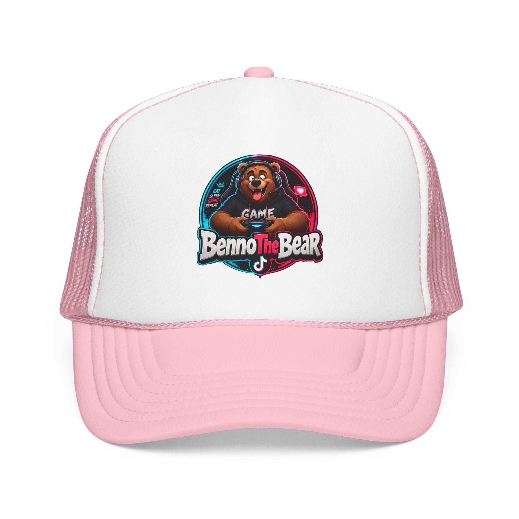 Trucker Hat — 'Benno the Bear' Gaming Logo Foam Cap