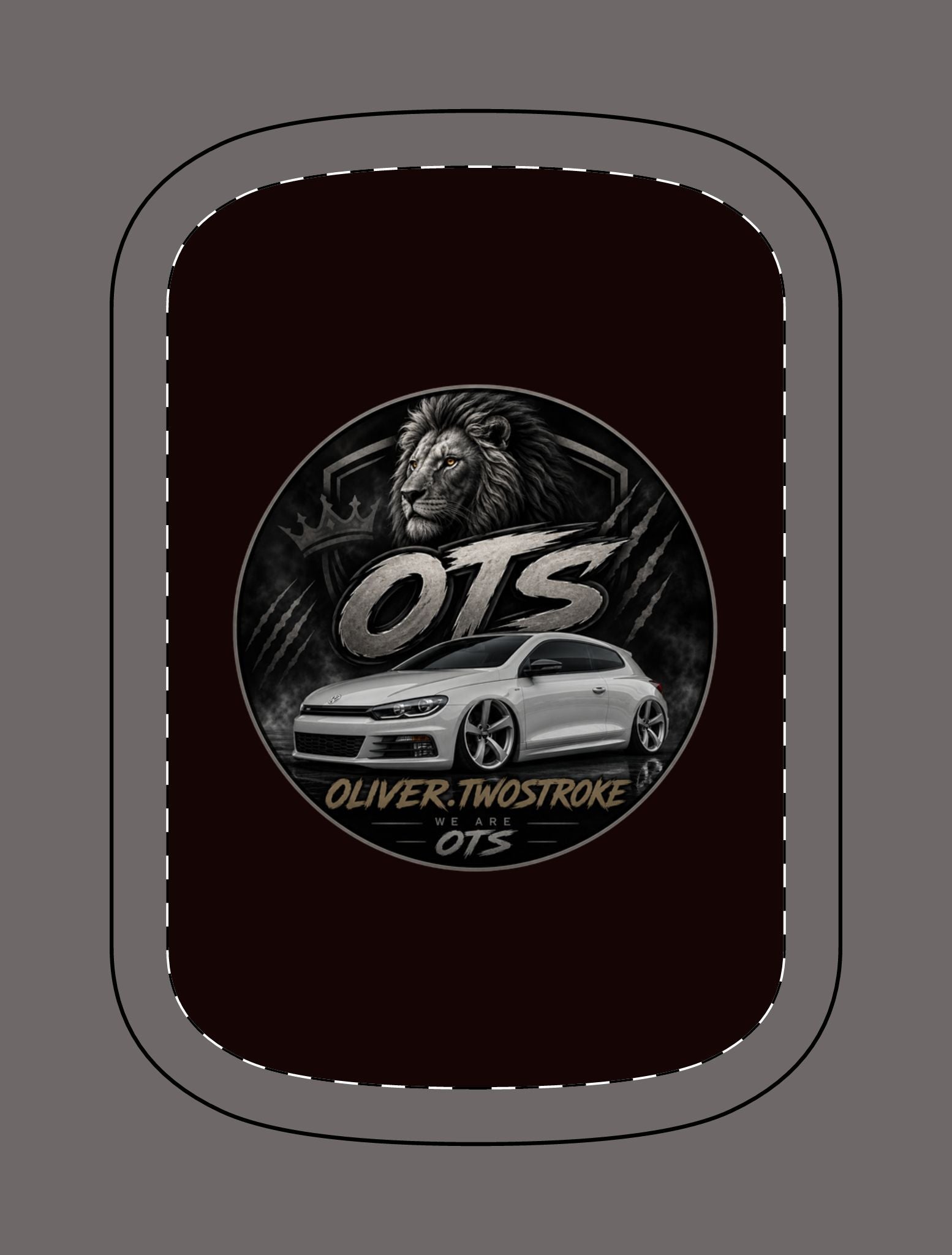 Magnetic Powerbank — OTS Lion Car Logo Portable Charger