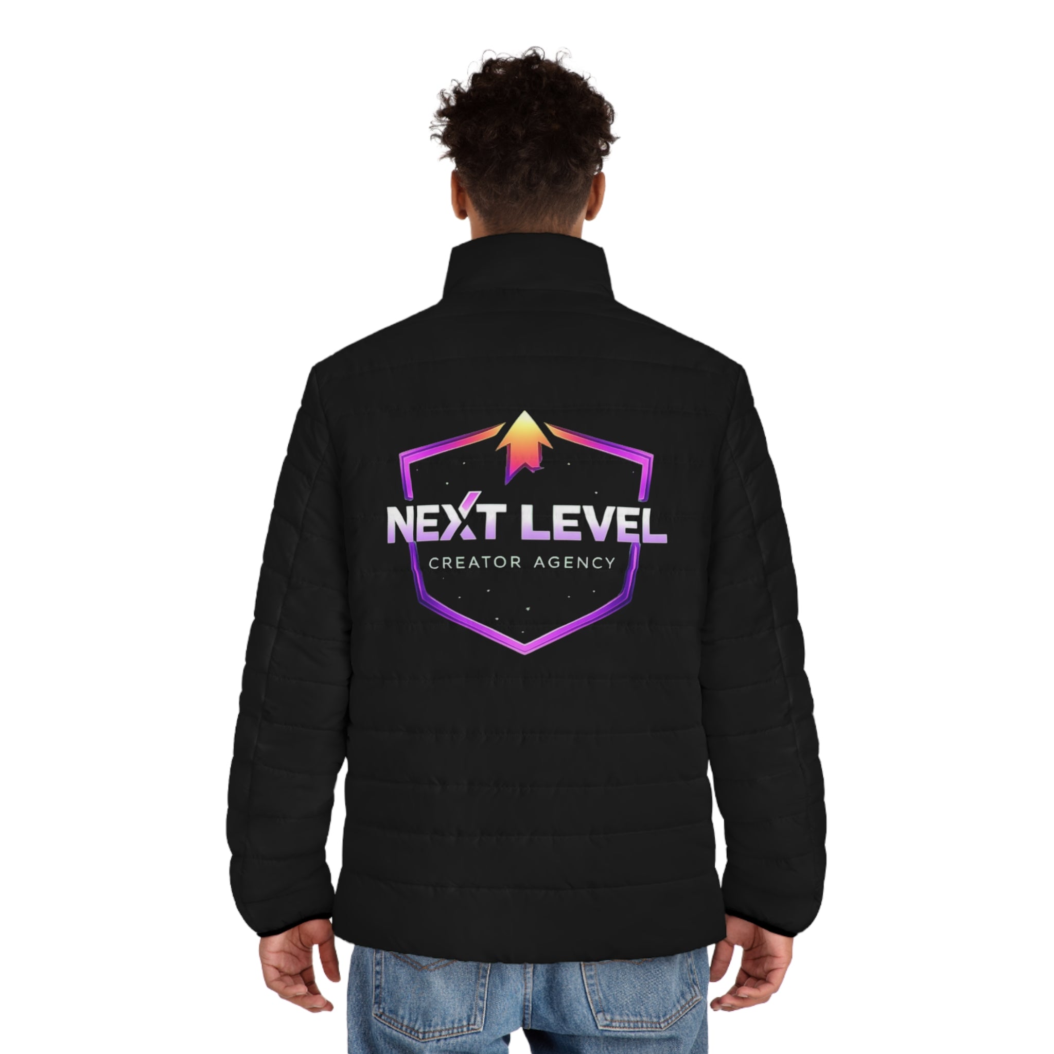 Next Level Puffer Jacket — Branded Creator Agency Outerwear