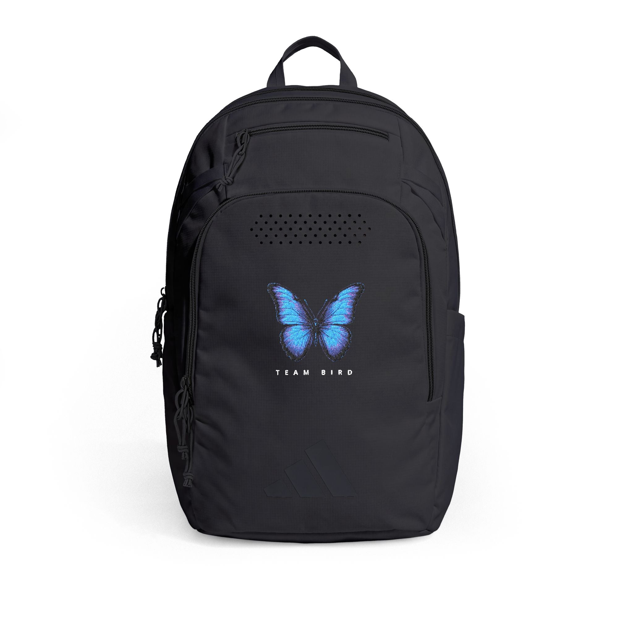 Butterfly Embroidered Backpack — Adidas Defender 5