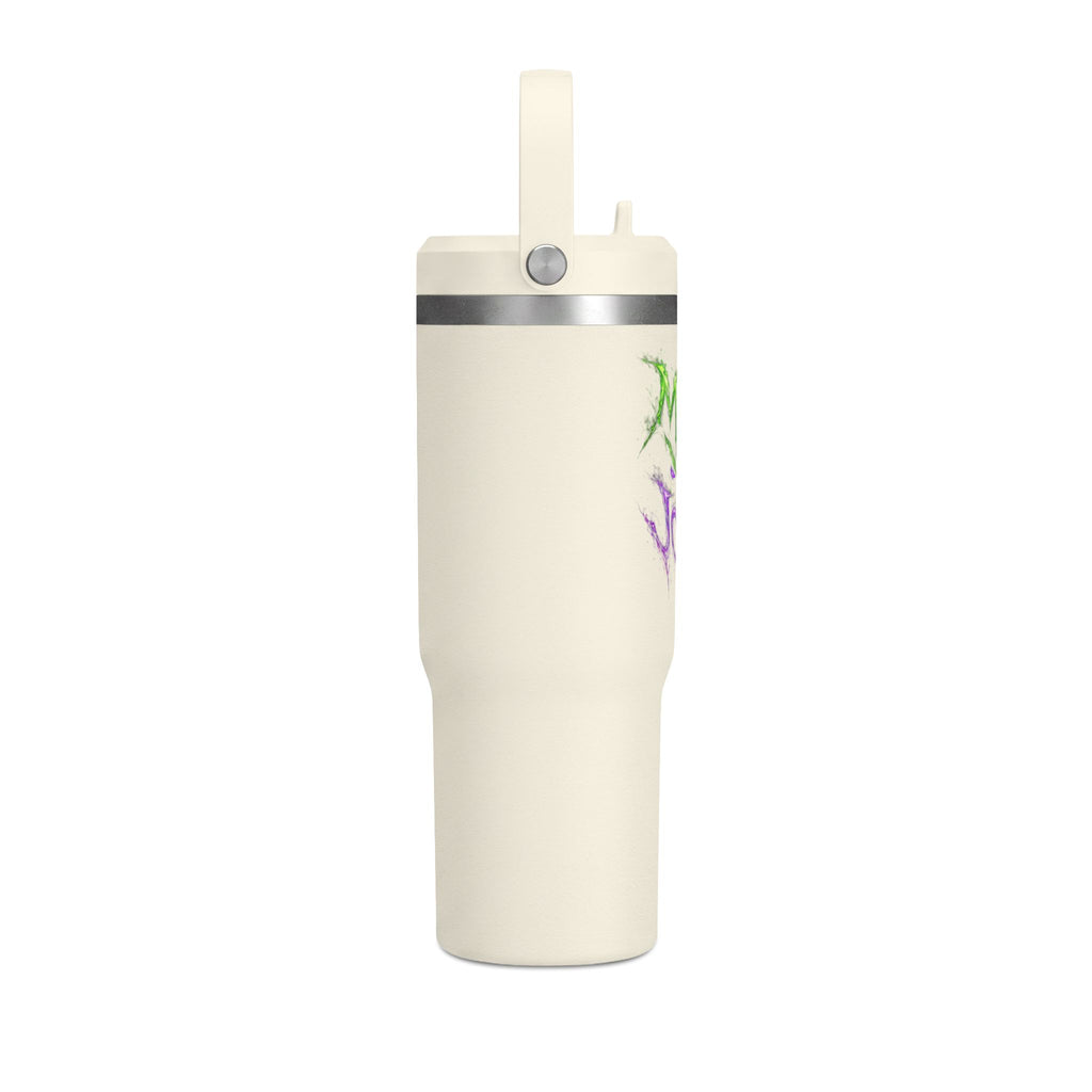 Tumbler — "Mike the Joker" Neon Graffiti 32oz Insulated Travel Mug