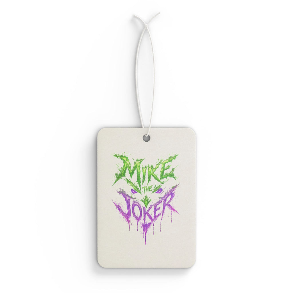 Car Air Freshener — "Mike the Joker" Graffiti Scent Tag