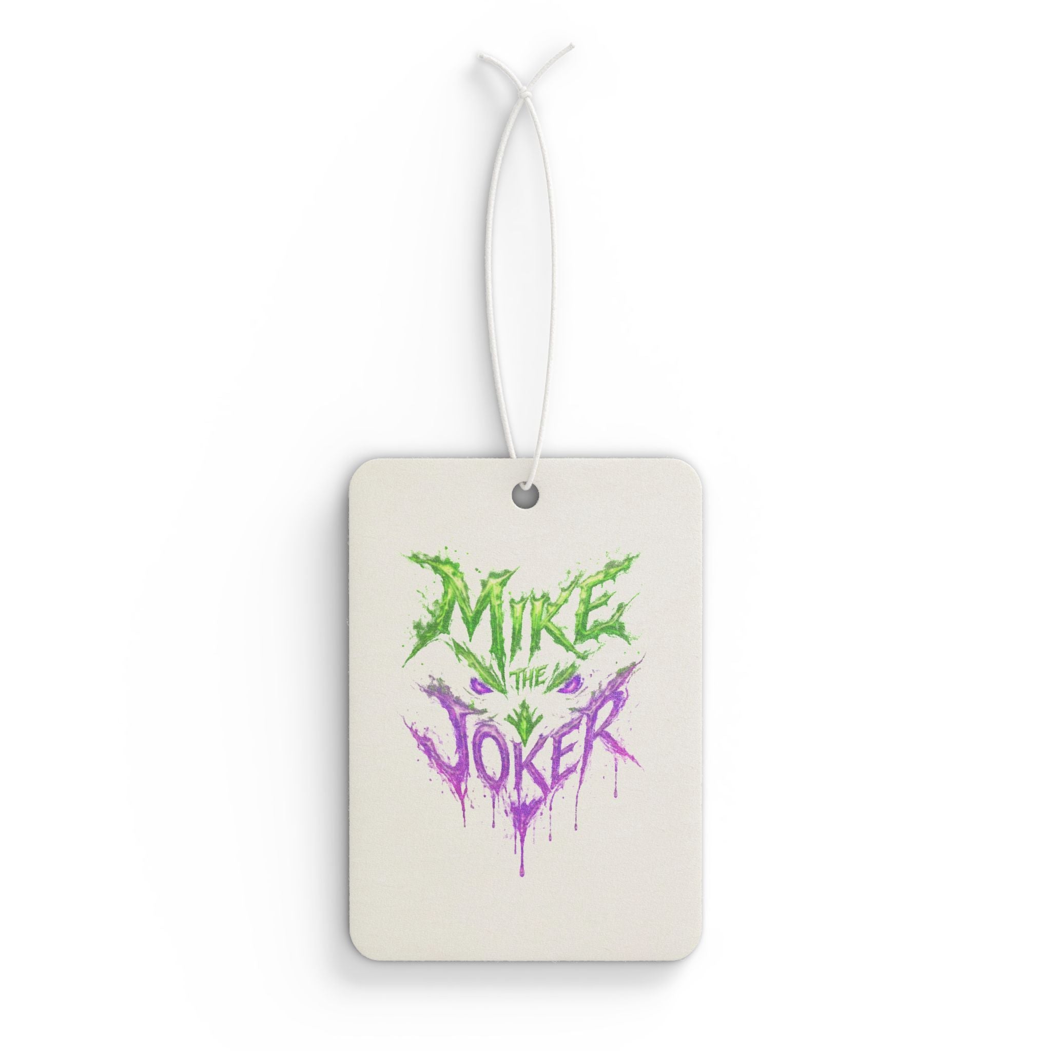 Car Air Freshener — "Mike the Joker" Graffiti Scent Tag
