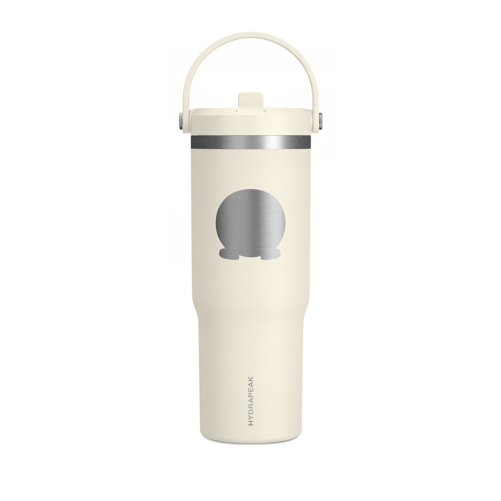 Nomad 32oz Travel Tumbler — Minimal Moon Icon Stainless Steel Insulated Bottle