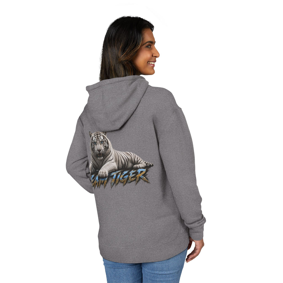 Tiger Hoodie — 'Team Tiger' Graphic Pullover