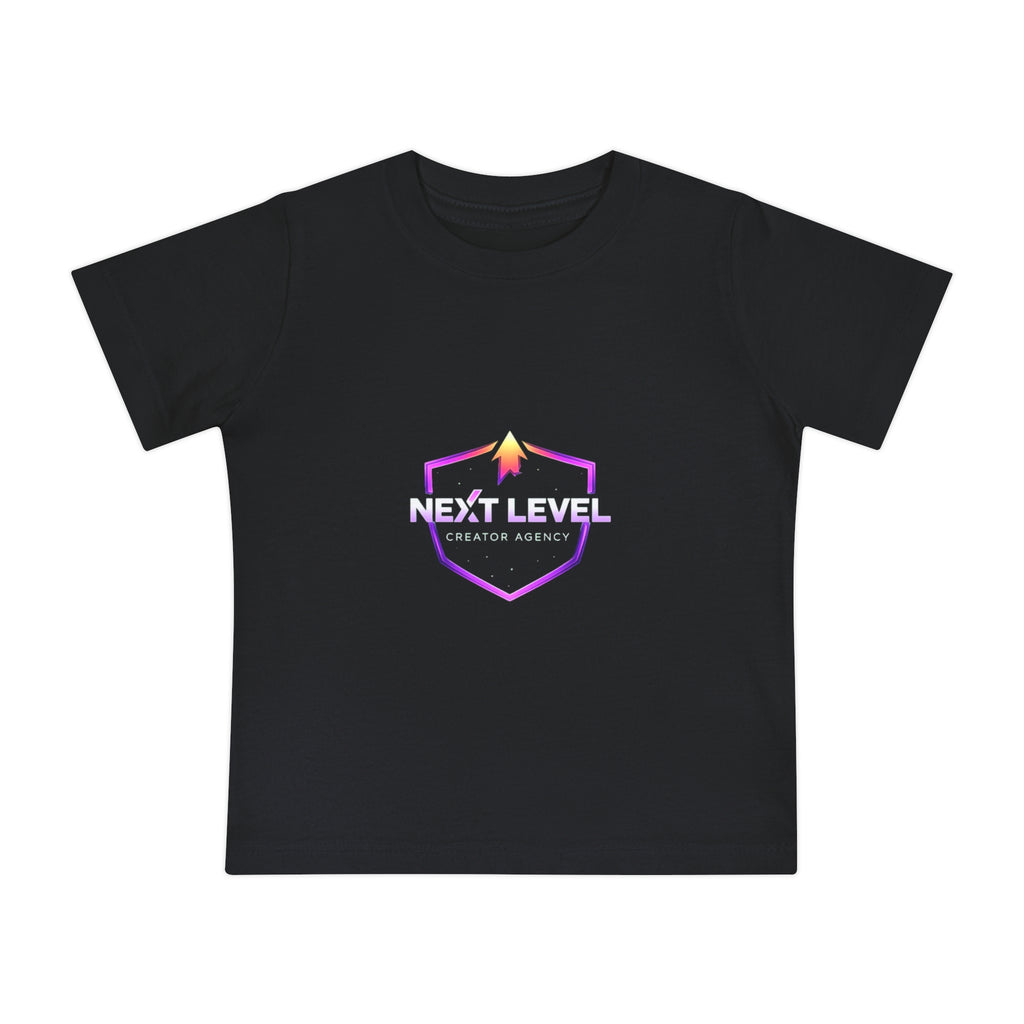 Baby T-Shirt — Pastel Purple Shield Logo "Next Level" Infant Tee