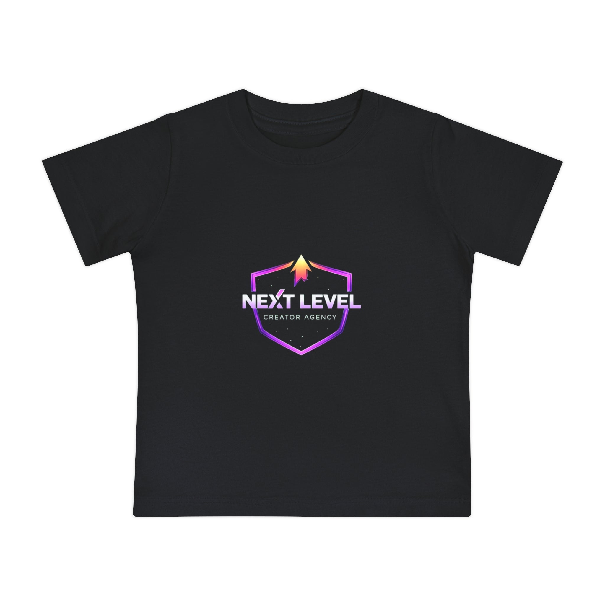 Baby T-Shirt — Pastel Purple Shield Logo "Next Level" Infant Tee