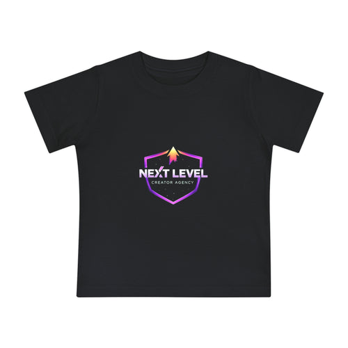Baby T-Shirt — Pastel Purple Shield Logo "Next Level" Infant Tee