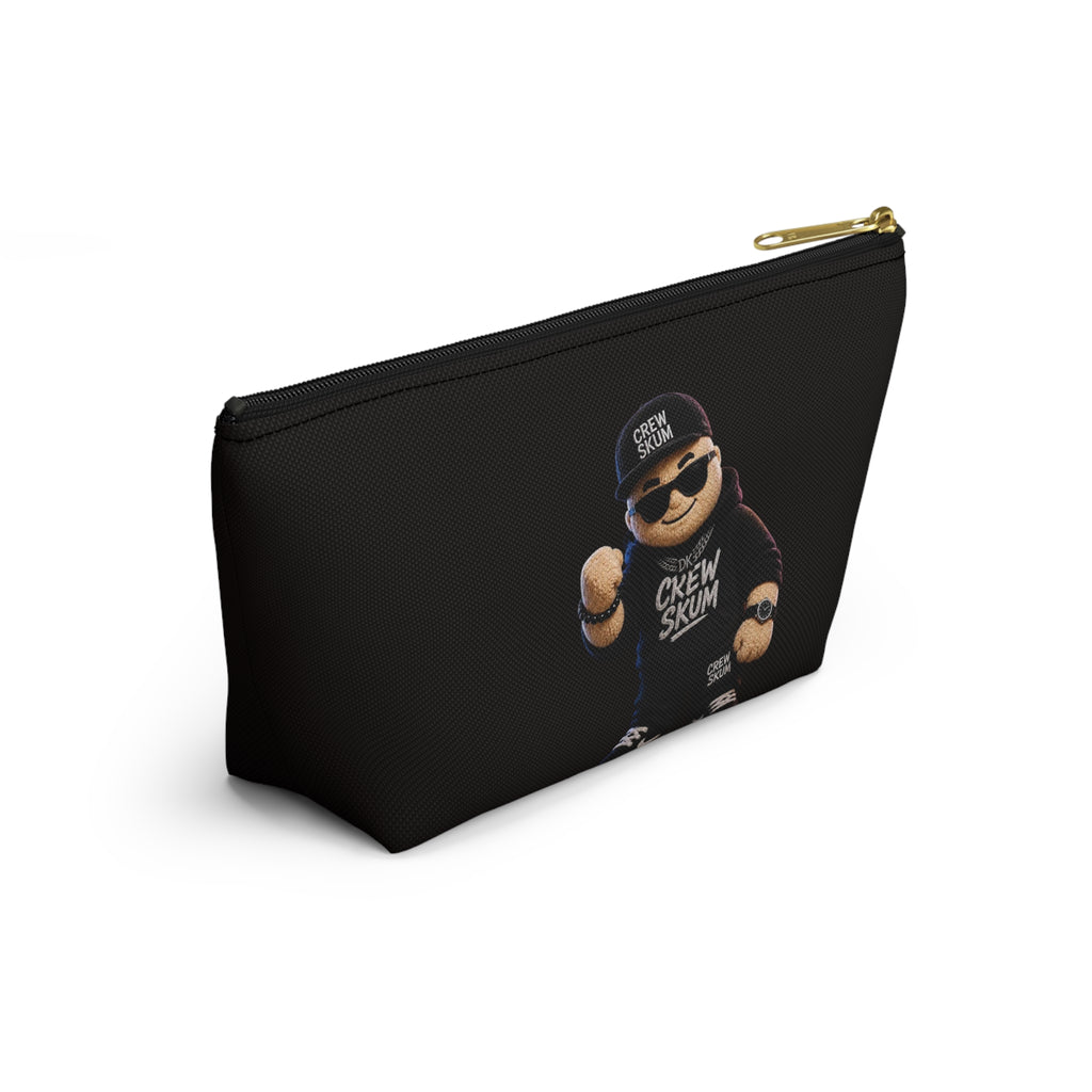 Crew Skum Cartoon Character Accessory Pouch — T‑Bottom Cosmetic Bag