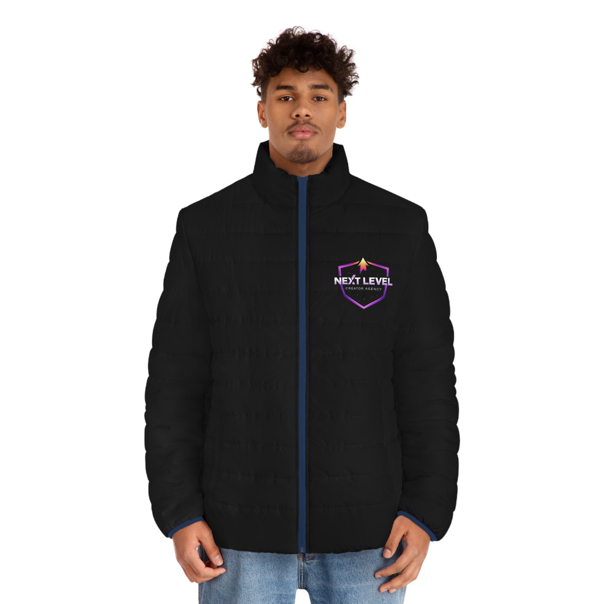 Next Level Puffer Jacket — Branded Creator Agency Outerwear