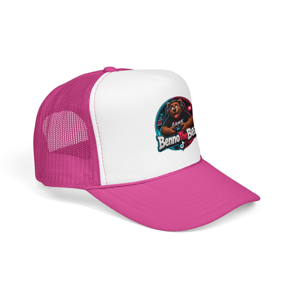 Trucker Hat — 'Benno the Bear' Gaming Logo Foam Cap