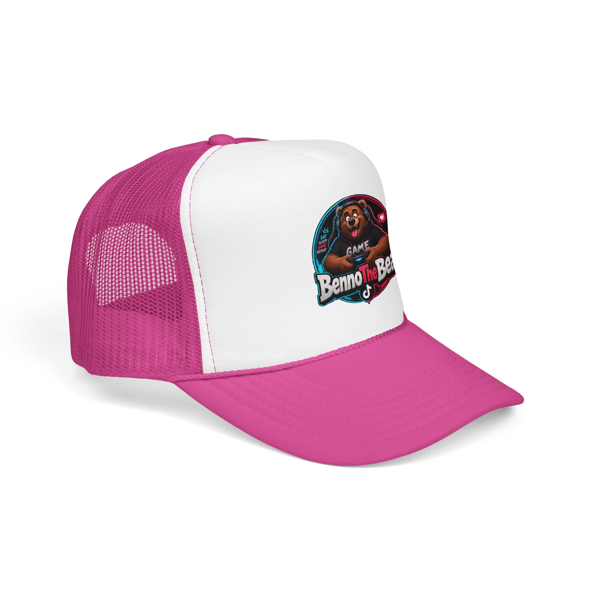 Trucker Hat — 'Benno the Bear' Gaming Logo Foam Cap
