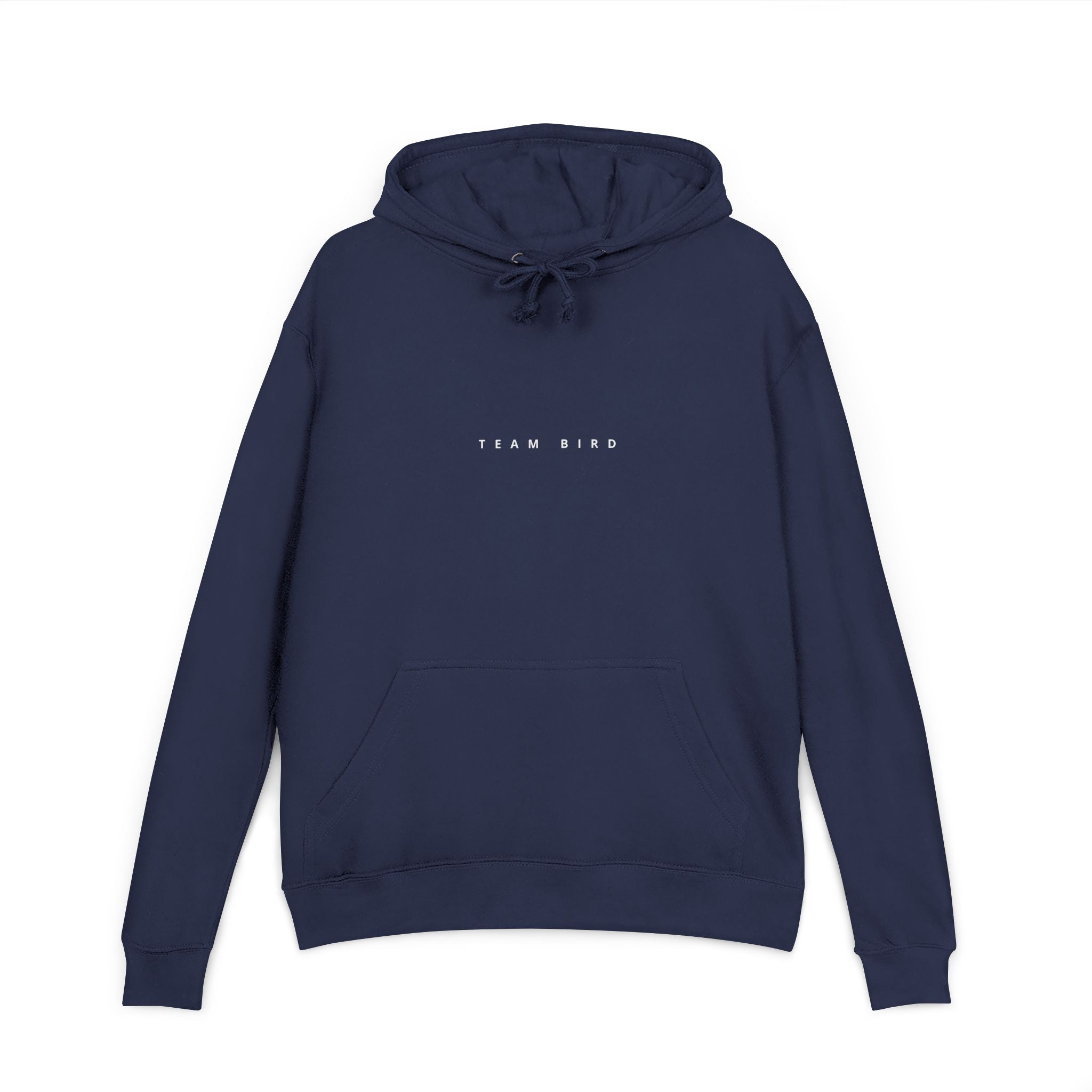 Butterfly Graphic Hoodie — "Team Bird" Blue Wing Pullover