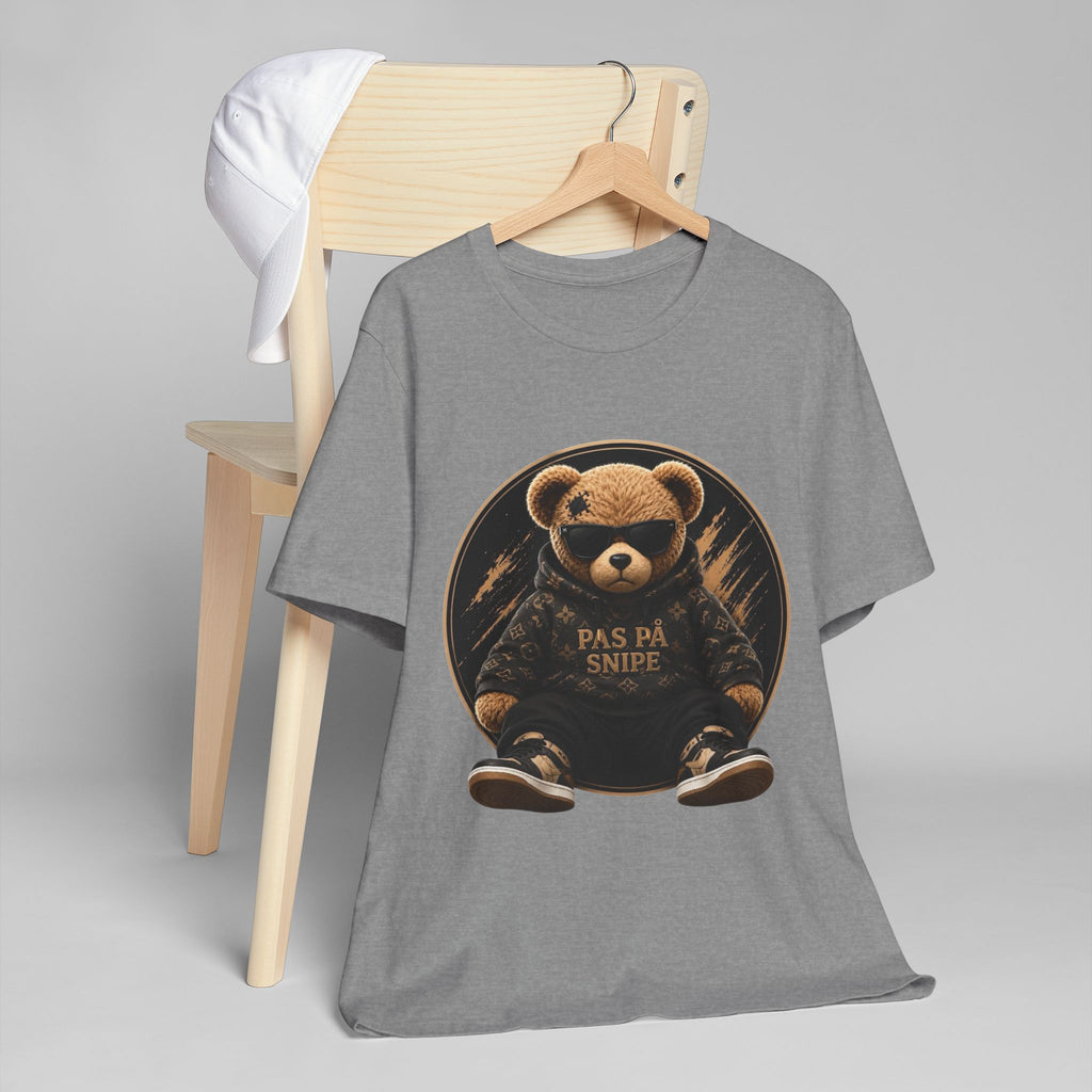 T‑Shirt — 'Pas På Snipe' Teddy Bear Graphic Tee