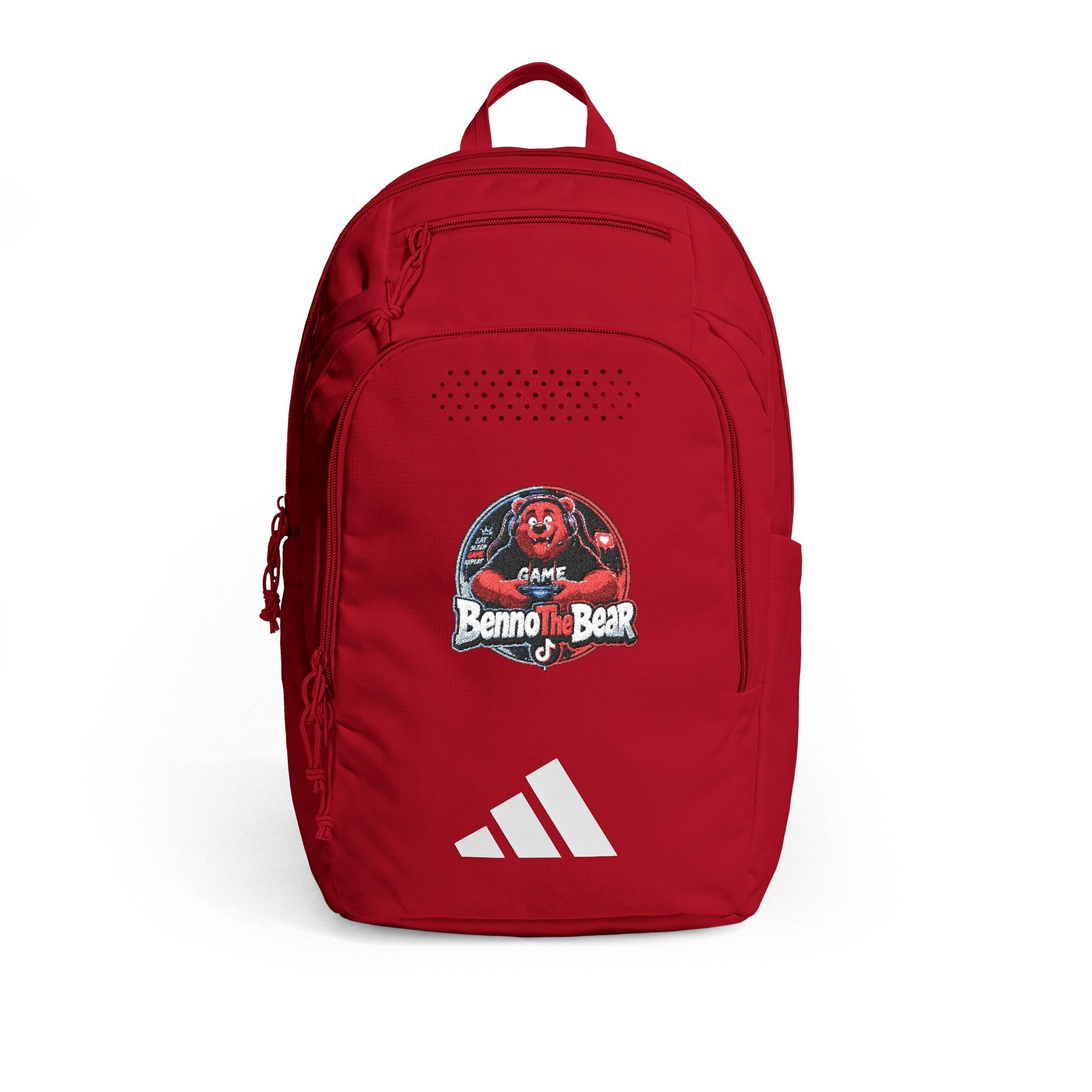 Embroidered Sports Helmet Backpack — Athletic Adidas Defender 5 School Bag