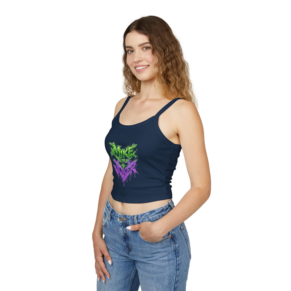 Tank Top — 'Pure Joker' Graffiti Drip Crop Tank