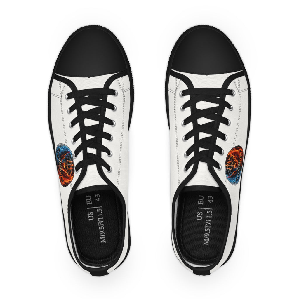Staudings Low Top Sneakers — Double Planet Graphic Casual Canvas Shoes