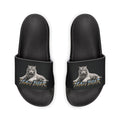 Tiger Graphic Slide Sandals — "Team Tiger" Removable-Strap Men's Slides