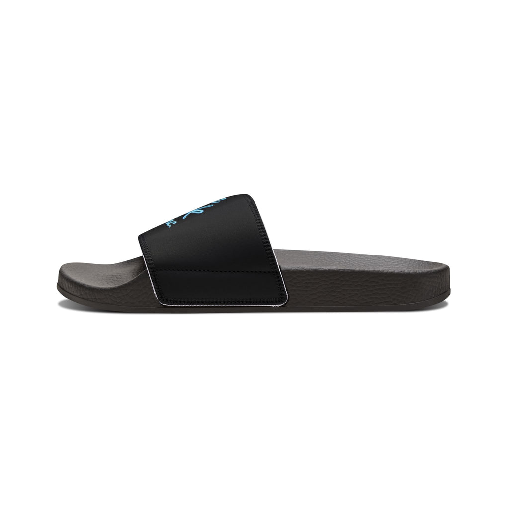 Men's Logo Slide Sandals — Removable Strap Casual Pool & Lounge Slides