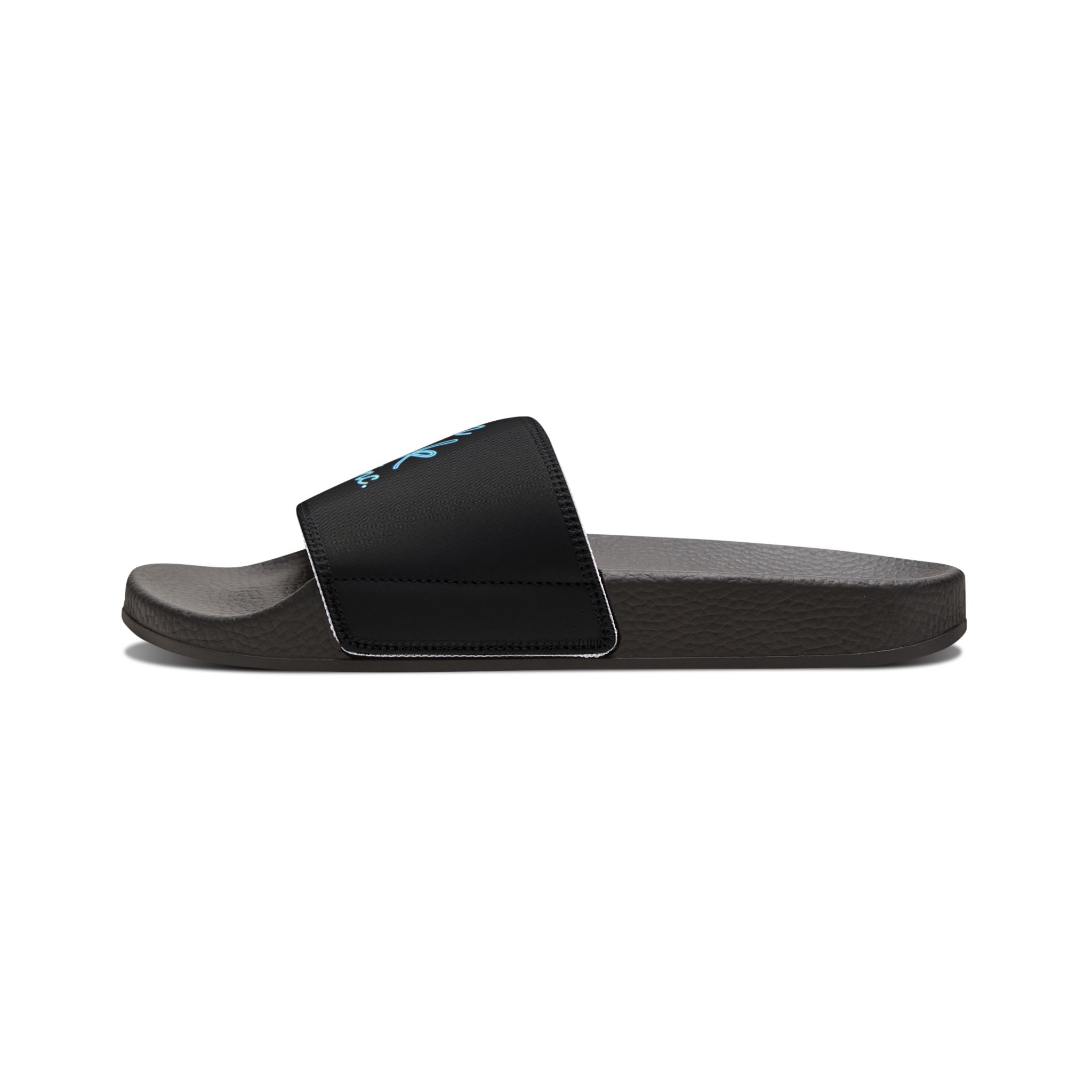 Men's Logo Slide Sandals — Removable Strap Casual Pool & Lounge Slides
