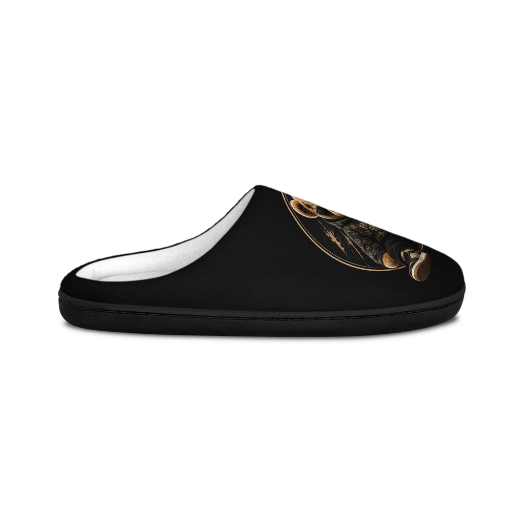 Bear Paw Indoor Slippers — Cozy Women's House Shoes with Bear Graphic
